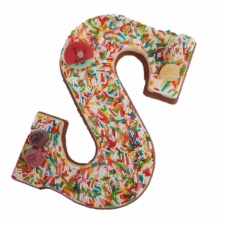 Chocoladeletter 200 gram 'Kids'