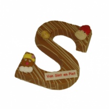 Chocoladeletter 100 gram praliné vulling