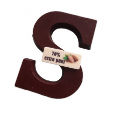 Chocoladeletter 100 gram Extra Puur