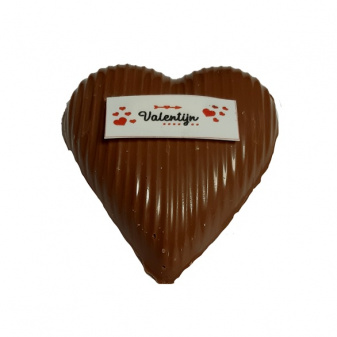 Chocolade hart gevuld klein