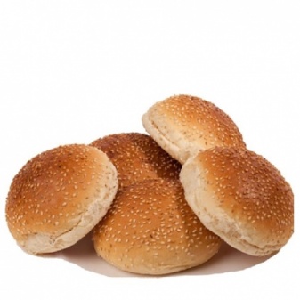 Zachte witte sesambol