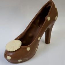 Chocolade pump hoog