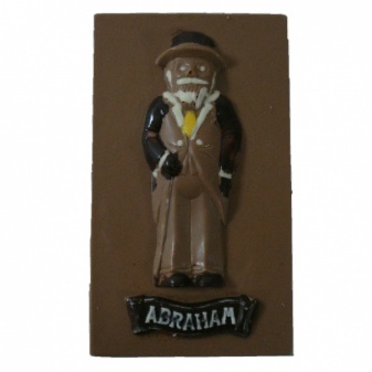 Chocolade Abraham plak