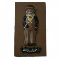 Chocolade Abraham plak