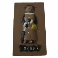 Chocolade Sara plak