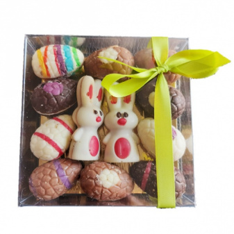 Paasbonbons in doosje 