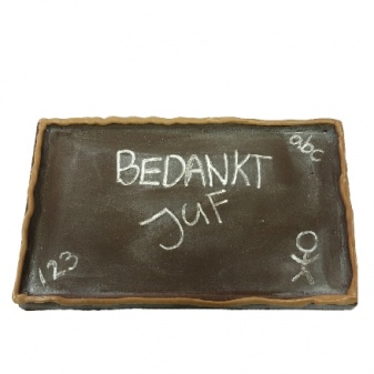 Chocolade krijtbord