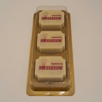 Bonbons met opdruk in doosje (3x)