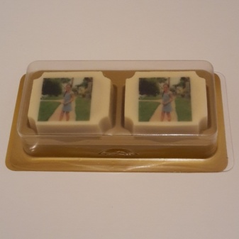 Bonbons met opdruk in doosje (2x)