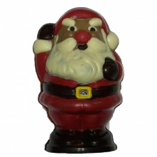 Kerstman chocolade groot