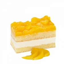 Gebak perzik lactosevrij