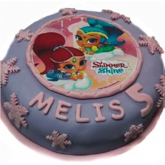 Shimmer & Shine icingtaart