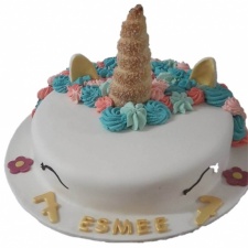 Unicorn icingtaart 