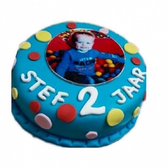 Foto icingtaart rond