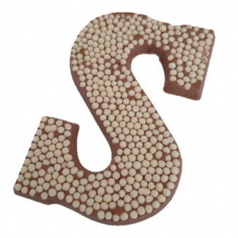 Chocoladeletter 200 gram crispy pearl