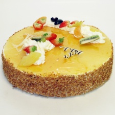 Abrikoos Mango bavaroistaart