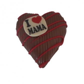 Chocolade hart gevuld klein