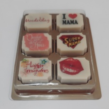 Moederdag bonbons (per 6)