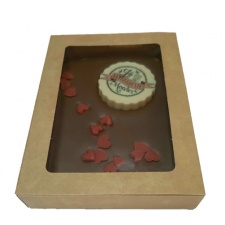 Chocoladeplak in doosje 'allerliefste moeder
