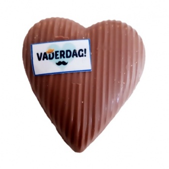 Chocolade hart gevuld klein