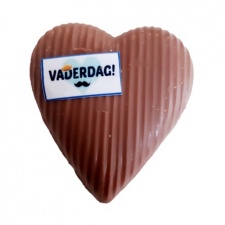 Chocolade hart gevuld klein