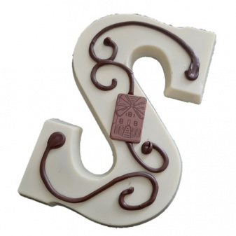 Chocoladeletter 200 gram Speculaas