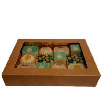 Doosje paasbonbons 'Happy Easter'