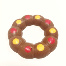 Chocolade kerstkrans stip