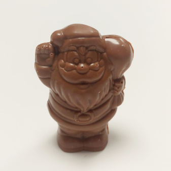 Chocolade kerstman klein