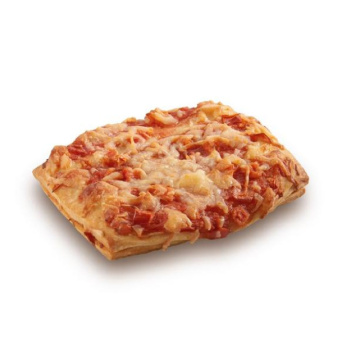 Pizza margeritha vierkant