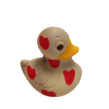 Chocolade badeendje hearts 