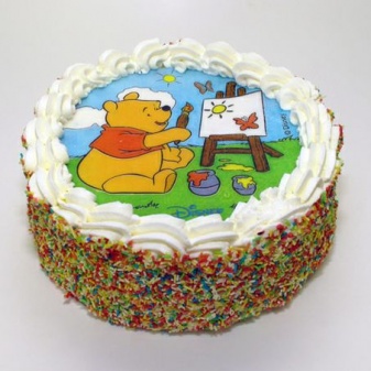 Winnie de pooh taart