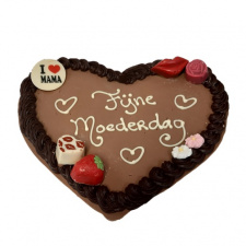 Chocolade hart groot