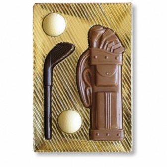 Chocolade golfset