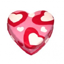 Hartentaart icing hartvorm