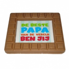 Chocoladelijst vader