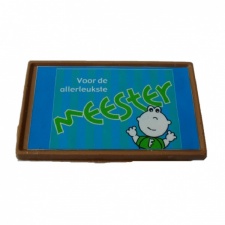 Chocoladeplak meester